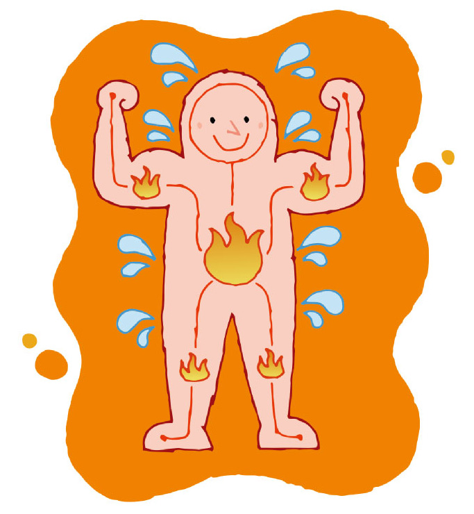 体を温めるために、筋肉をつけよう | 健康情報 | DMJえがお生活 公式通販サイト|自然由来の健康食品・サプリメント・化粧品などを心を込めてお届けします。